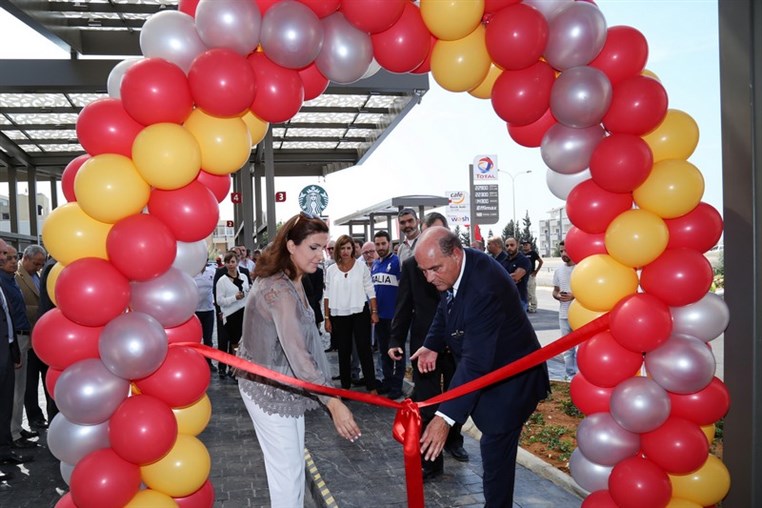 Opening of a new TOTAL service station in Nahr Ibrahim